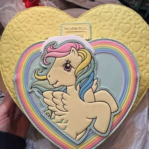 Loungefly Yellow Heart My Little Pony Backpack